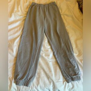 Blueish gray Brandy Melville sweatpants